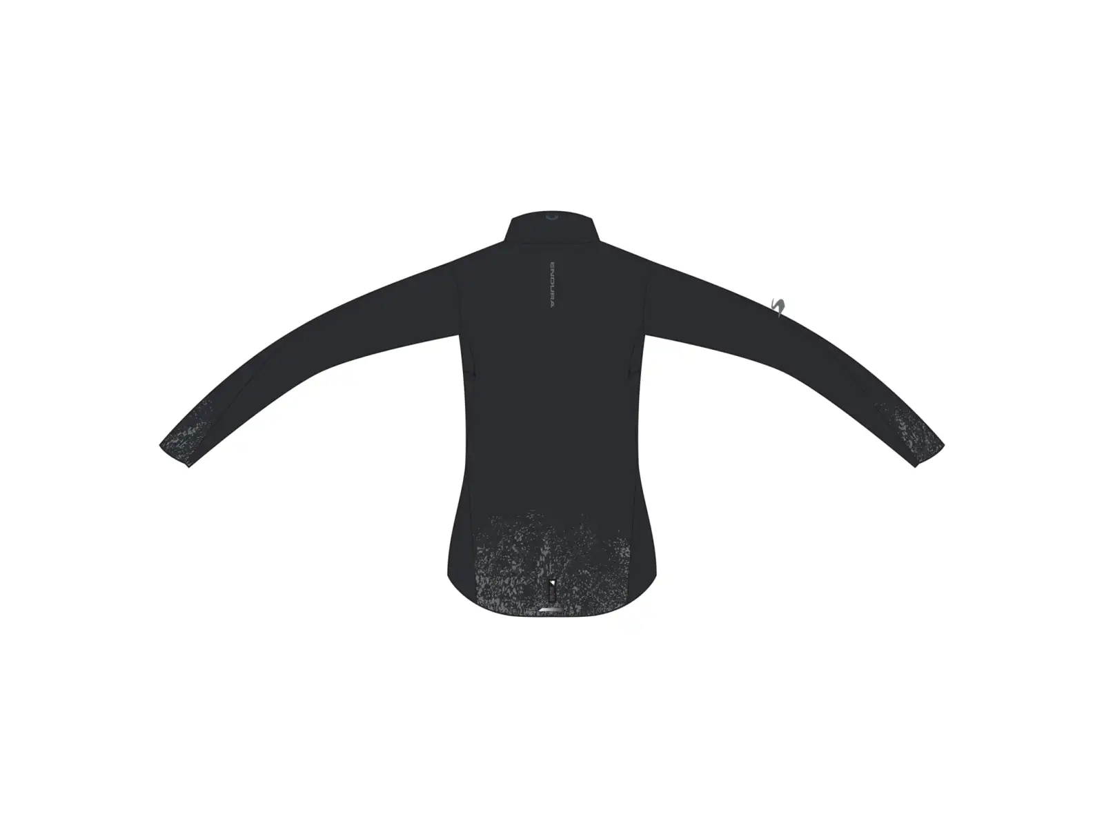 Endura alltrack women's cycling rain jacket Black