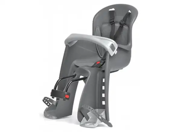 Polisport Bilby Junior child seat front (front mount) grey-silver