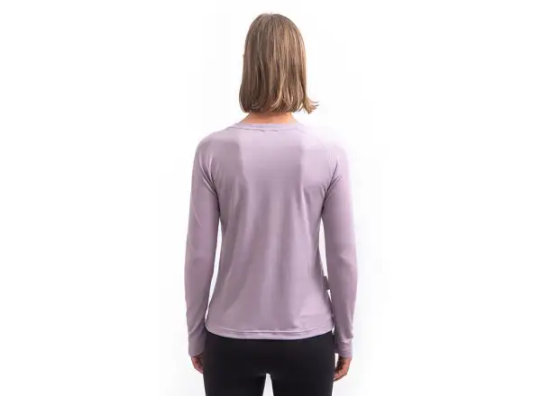 Sensor Merino Blend Elements women's long sleeve shirt Mystic Violet
