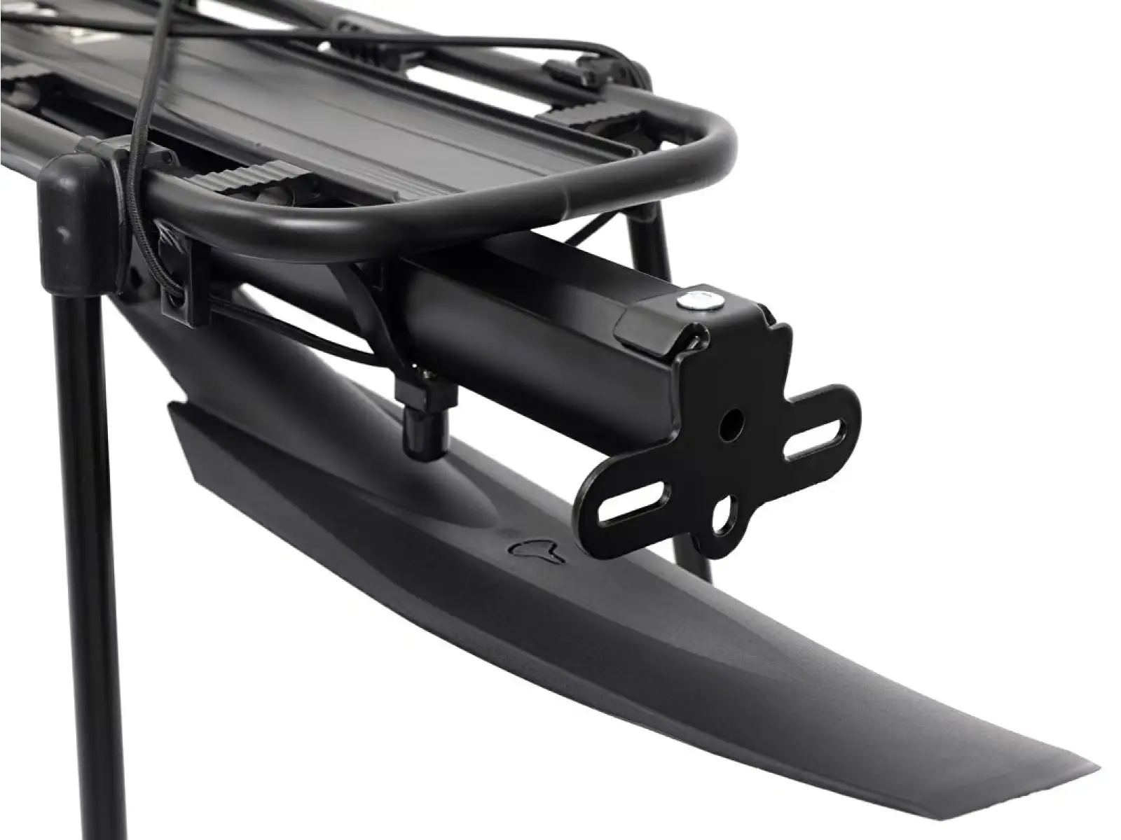 MAX1 Rock 2.0 seatpost rack with stays and removable side rails