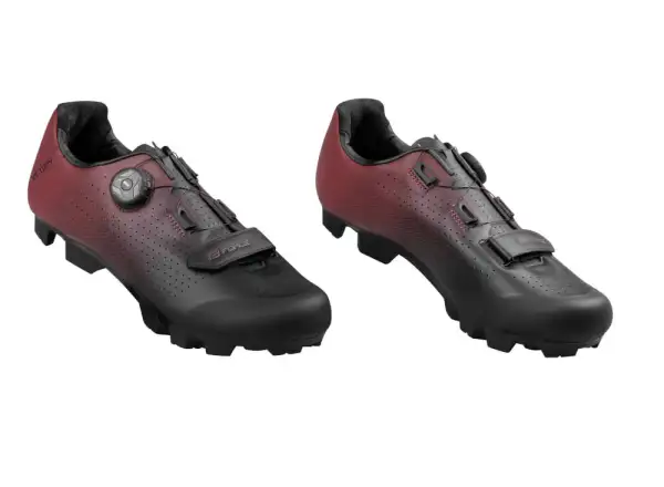 Force Victory MTB men's cycling shoes black/bordeaux