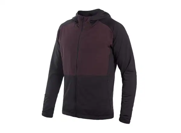 Sensor Coolmax Thermo men's jacket Black/Port Red