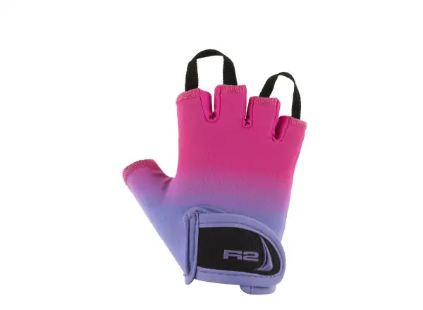 R2 Voska children's cycling gloves pink