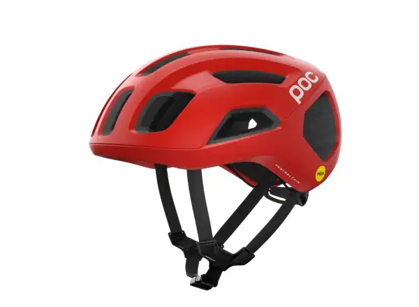 POC Ventral Air MIPS helmet Prismane Red Matt