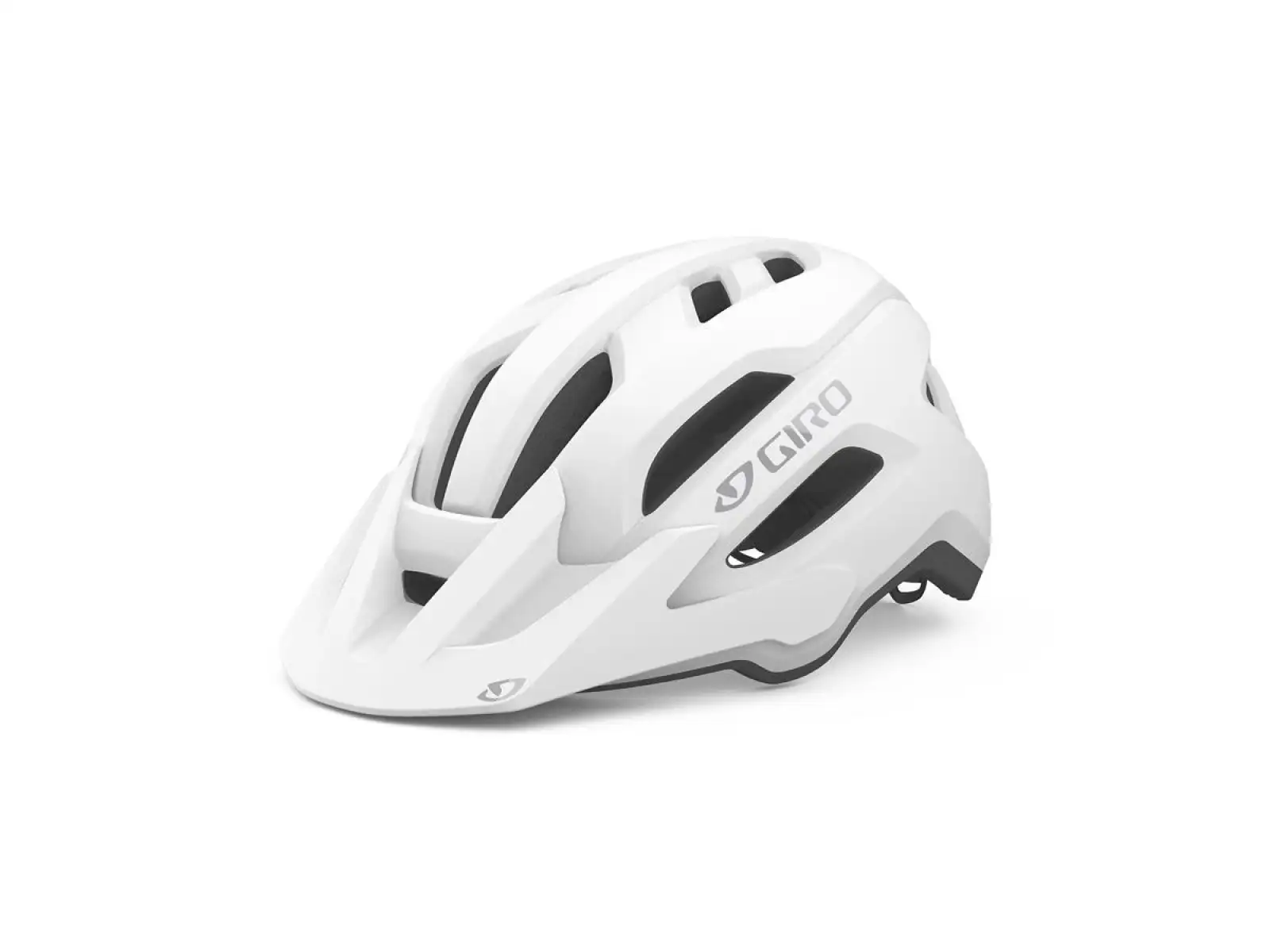 Giro Fixture II helmet Mat White/Titanium size Uni (54-61 cm)