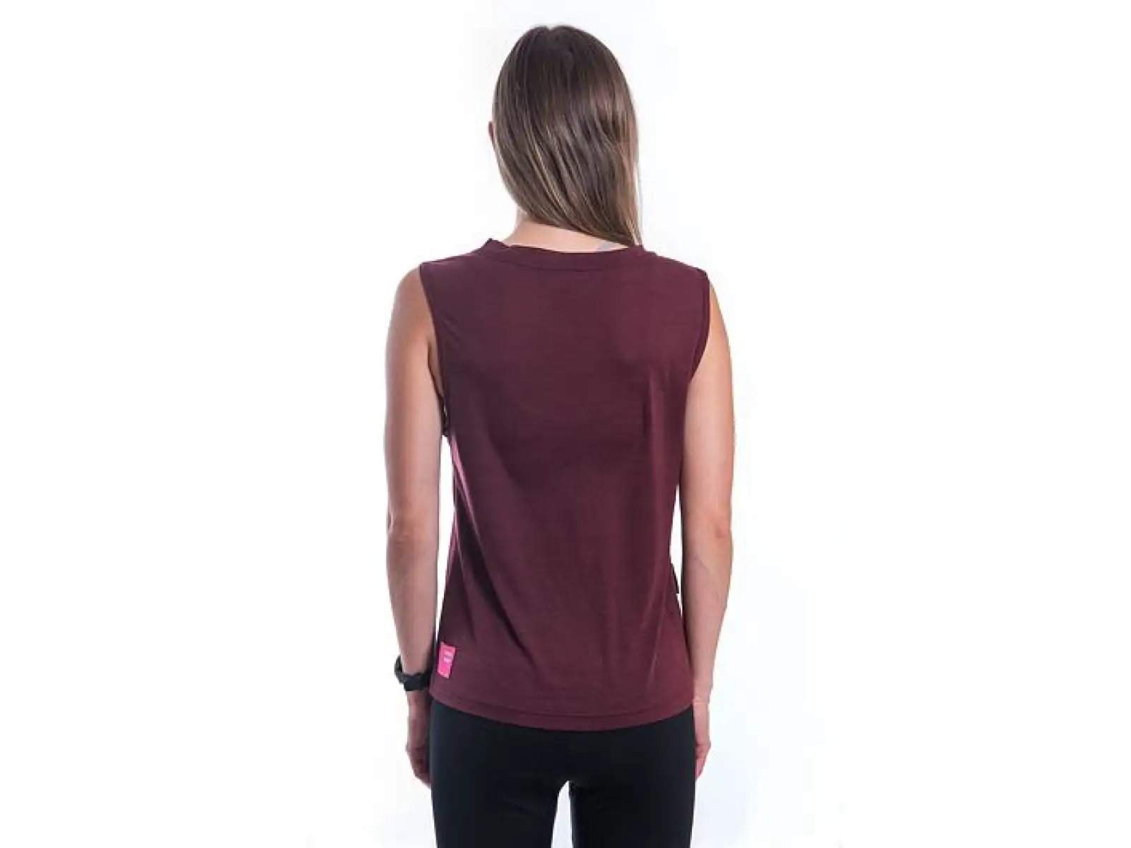 Sensor Merino Air Fox women's sleeveless shirt Port Red