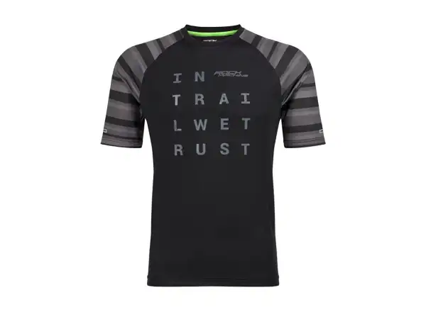 Rock Machine Enduro men's jersey short sleeve black/grey