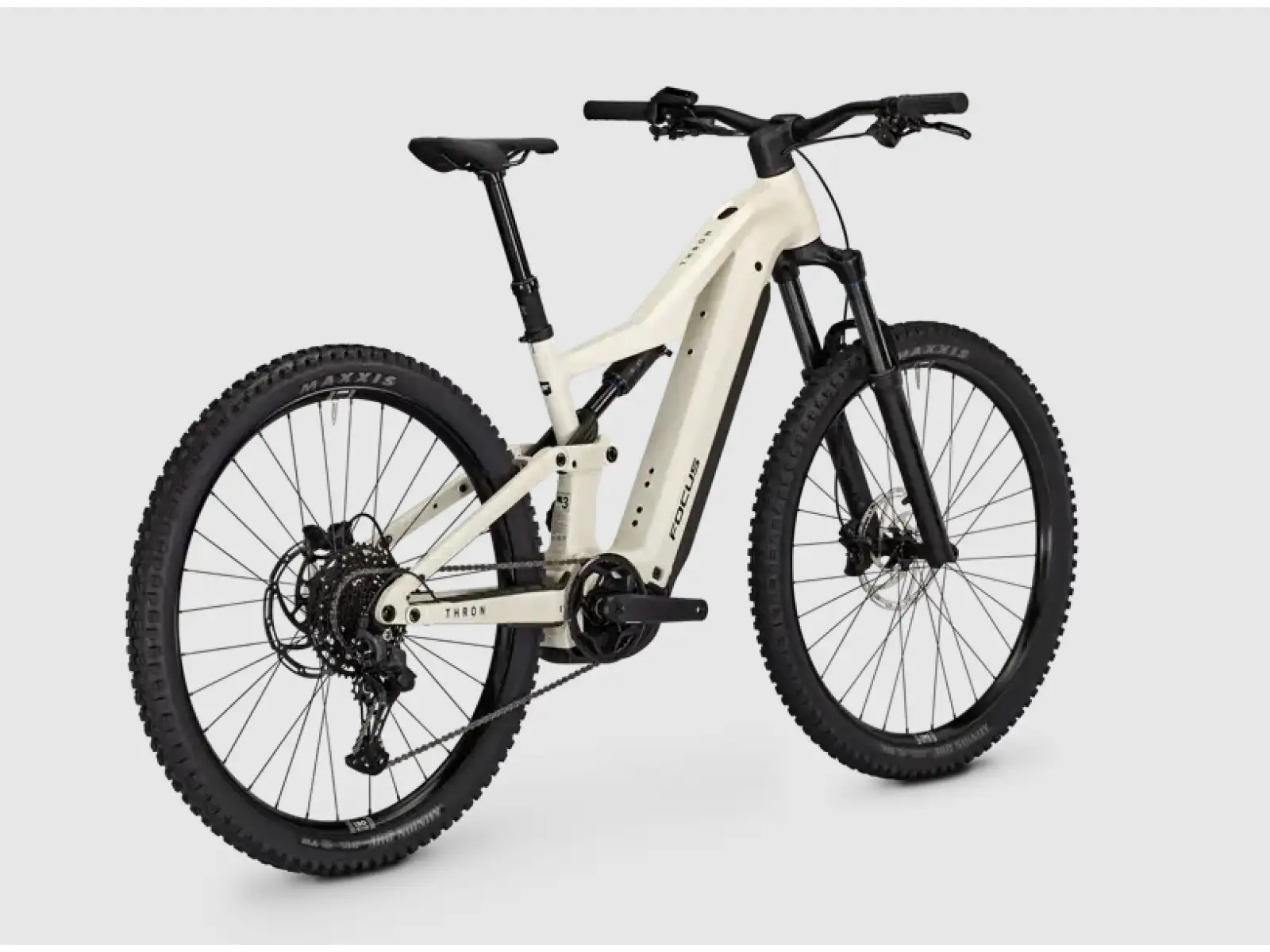 Focus THRON 7 800Wh full-suspension e-bike Champagne matt