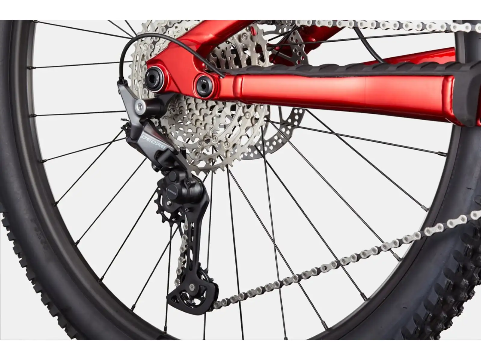 Cannondale Habit 4 full suspension mountain bike Candy Red