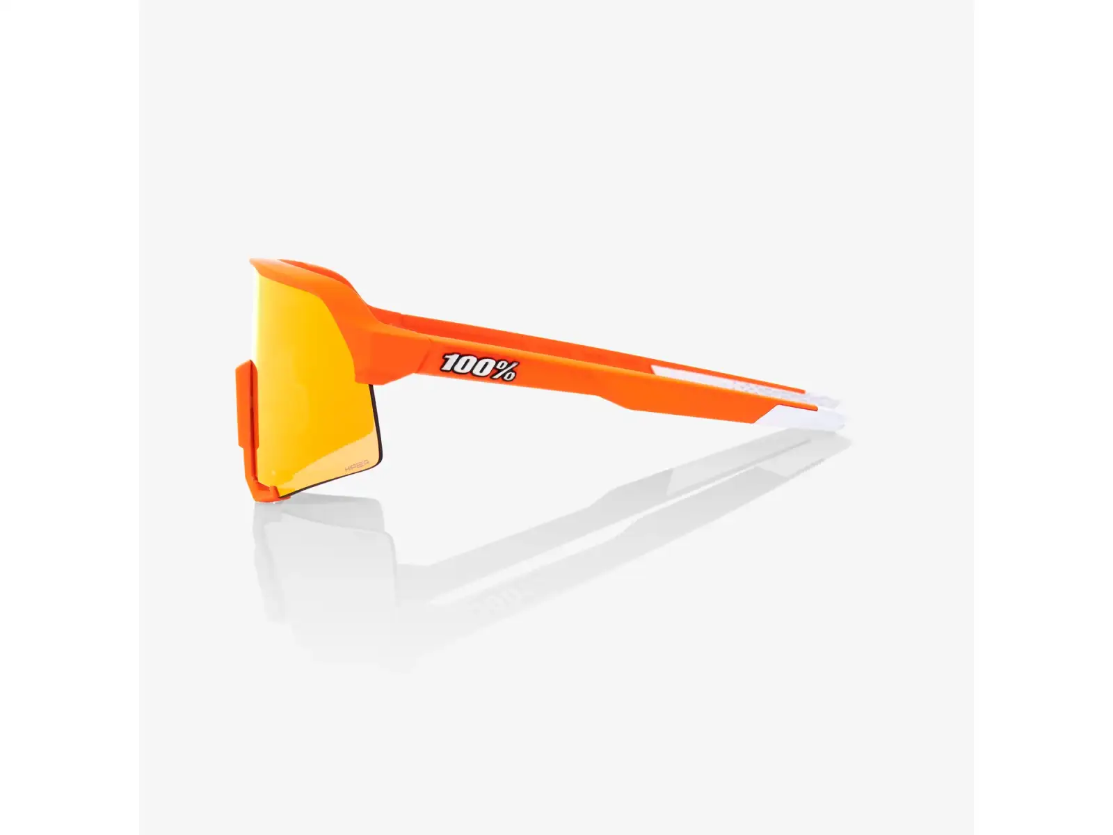100% S3 Glasses Soft Tact HiPER Neon Orange/Red Multilayer