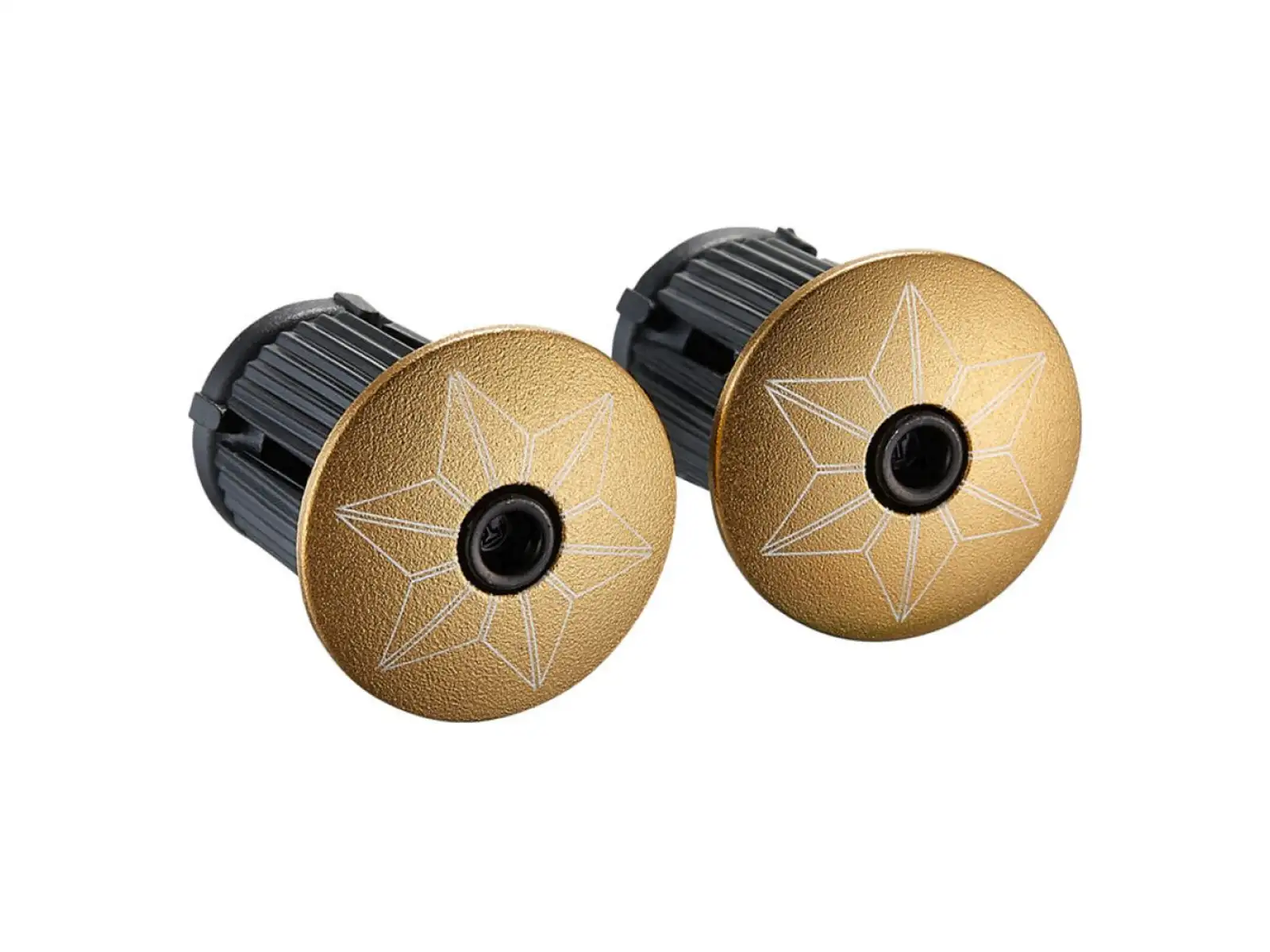Supacaz Bling tape Gold/Ano Gold Plugs