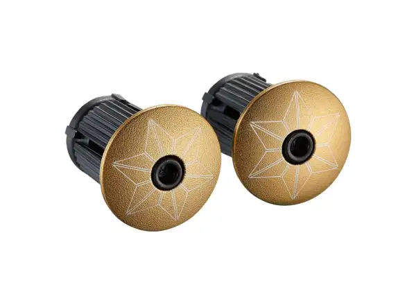 Supacaz Bling tape Gold/Ano Gold Plugs