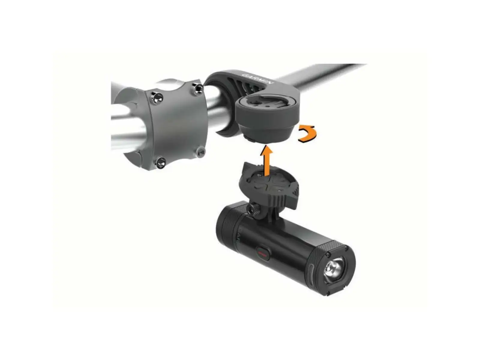 Garmin Varia UT800 adaptive front light black