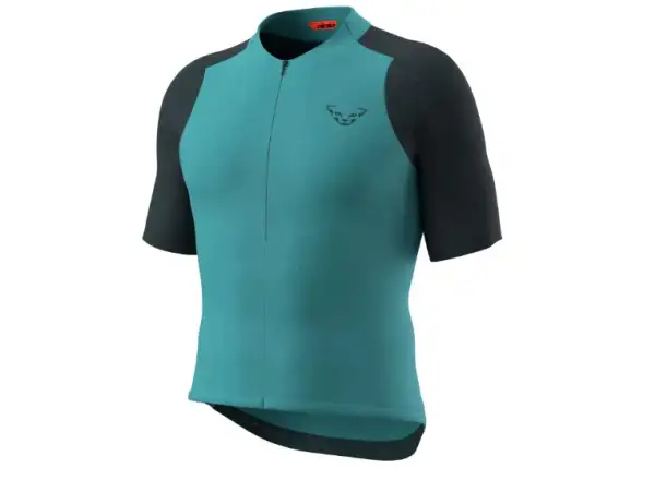 Dynafit Ride Light 1/2 zip men's jersey short sleeve Storm Blue/Blueberry