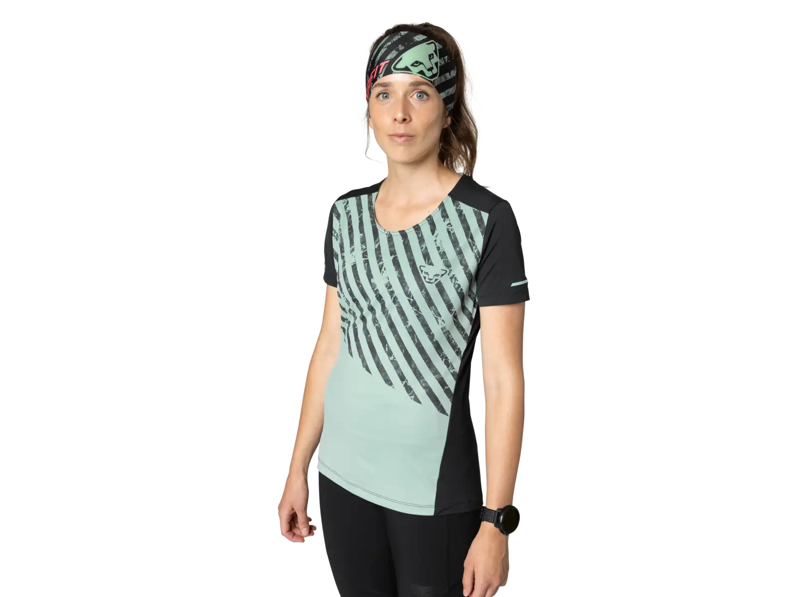 Dynafit Graphic Performance headband Jadelite Trail