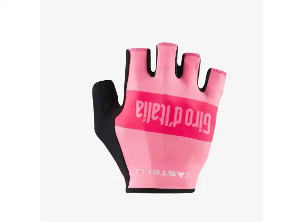Castelli Giro 3 cycling gloves Rosa Giro