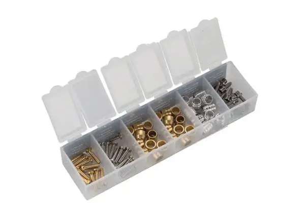Jagwire set of barbs and olives in a box for Shimano and Sram