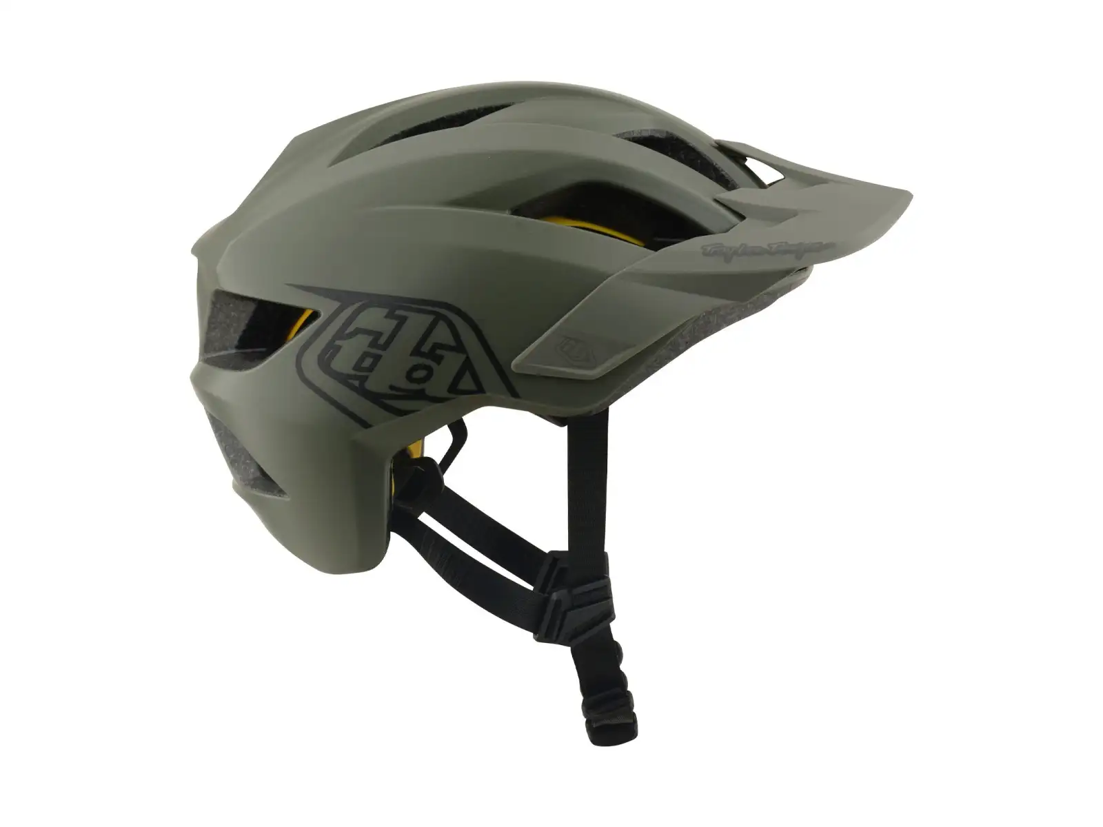 Troy Lee Designs Youth Flowline MIPS kids helmet Point Army/Phantom