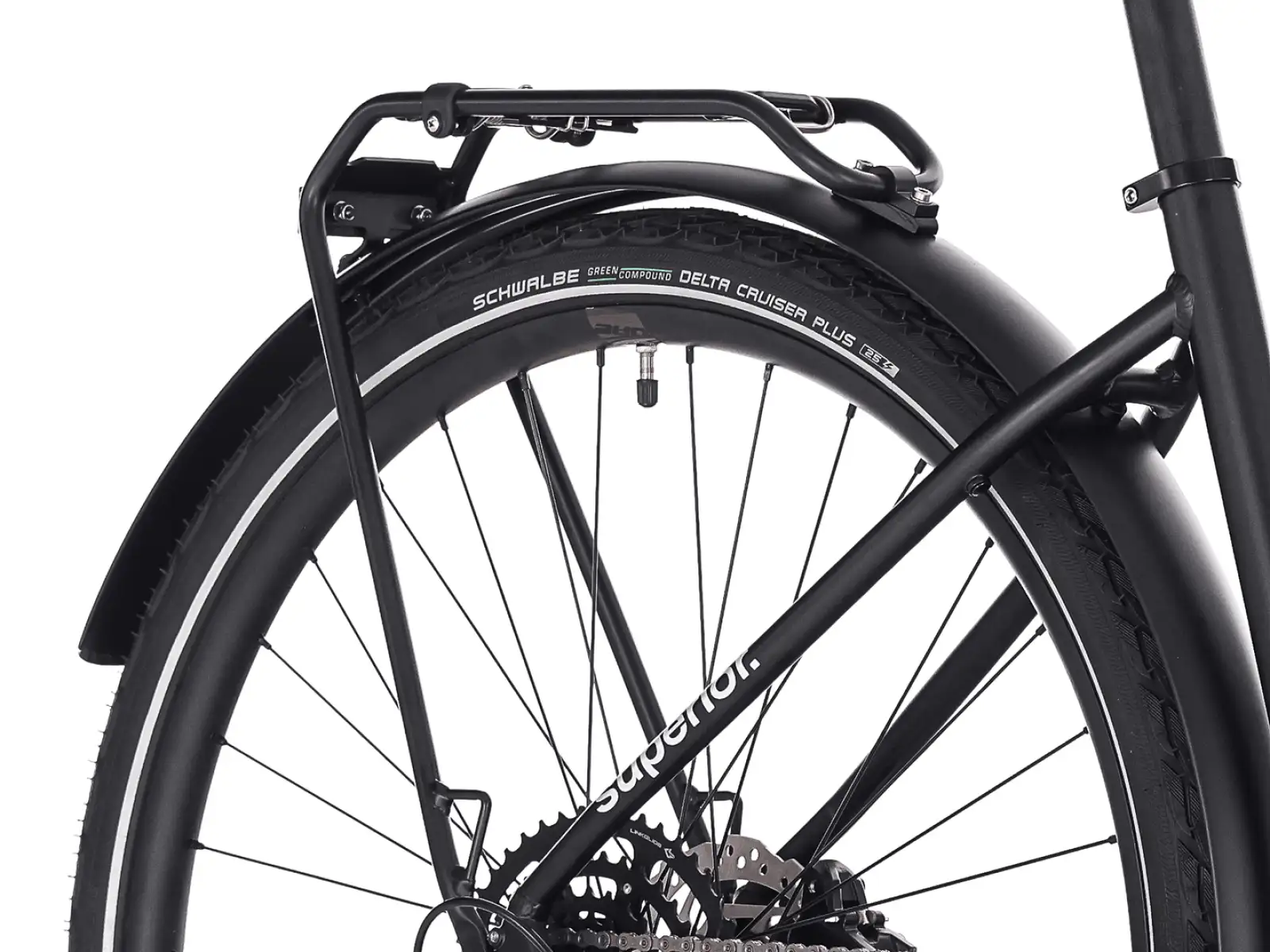 Superior Blox 6.4 T MS city bike Matte Black