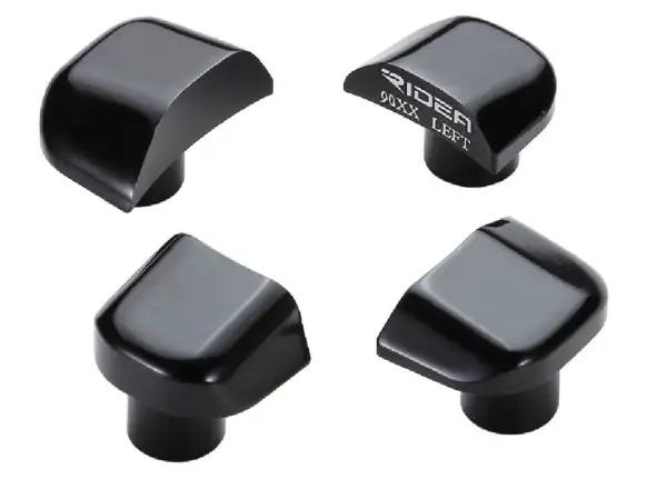 Ridea 90 threaded caps for crank installation alu black