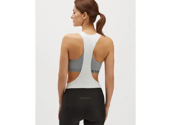 Silvini Santerno women's bib shorts with pad Black/White