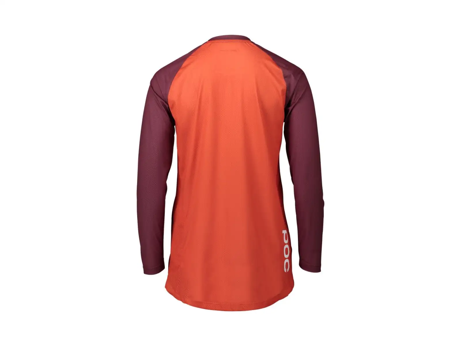 POC Pure women's MTB jersey long sleeve Propylene Red/Agate Red