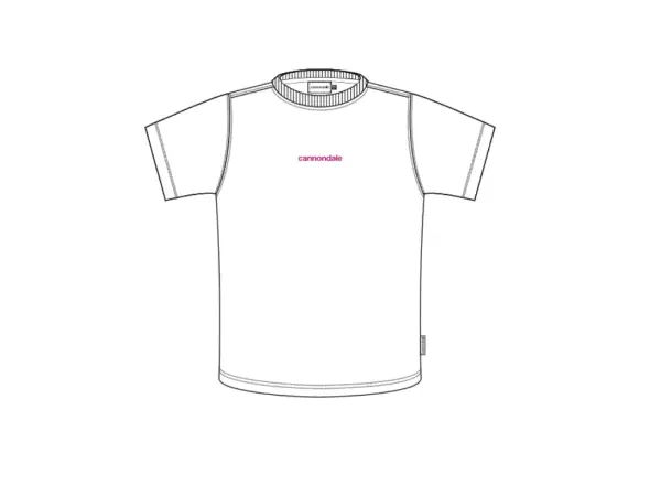 Cannondale Lifestyle unisex T-shirt short sleeve White/Orc