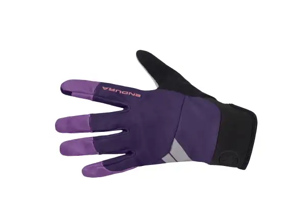 Endura Windchill women's long gloves Bramble
