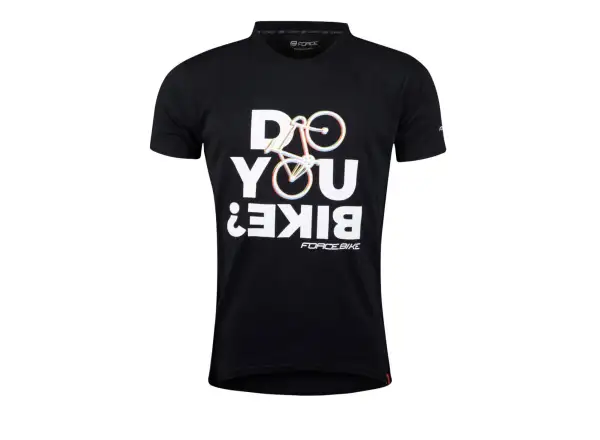 Force Bike unisex T-shirt short sleeve Black
