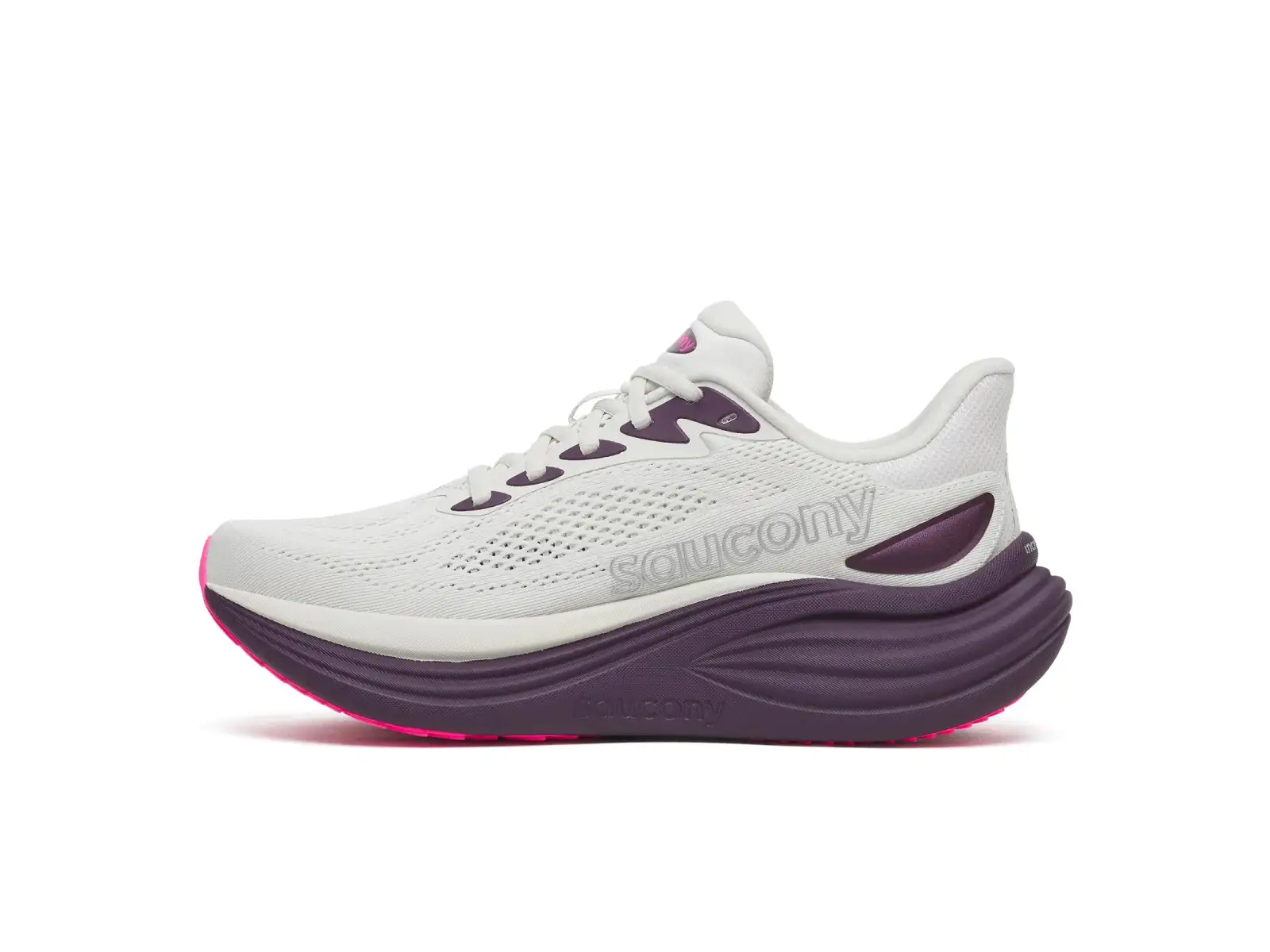 Saucony Triumph 24 women's running shoes Quartz/Eggplant