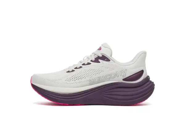 Saucony Triumph 24 women's running shoes Quartz/Eggplant