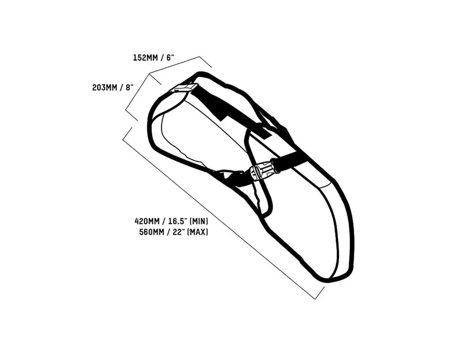Blackburn Outpost Seat Bag expedition saddle bag