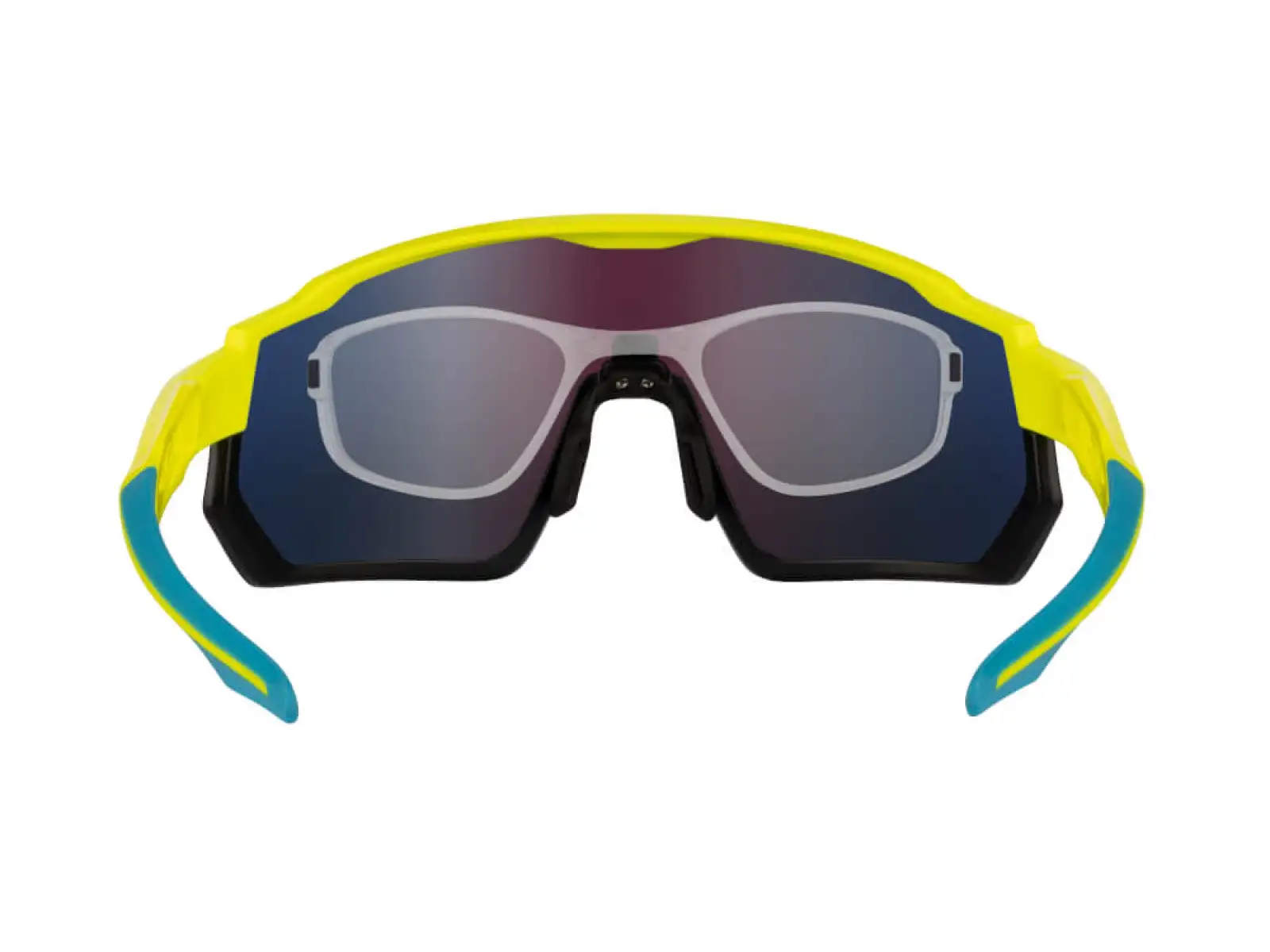 Force Drift men's glasses fluo/black/blue contrast lens
