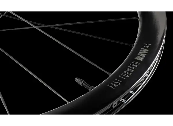 FFWD RAW CS 44 road wheelset Gloss Black