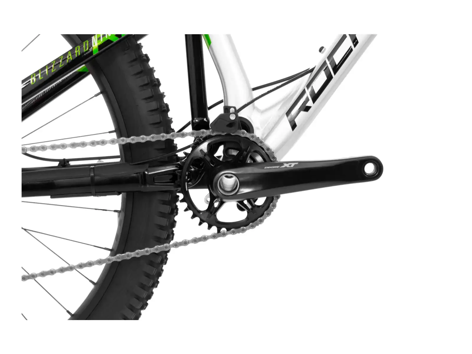 Rock Machine Blizzard 90-297 RZ mountain bike Silver/black SAMPLE