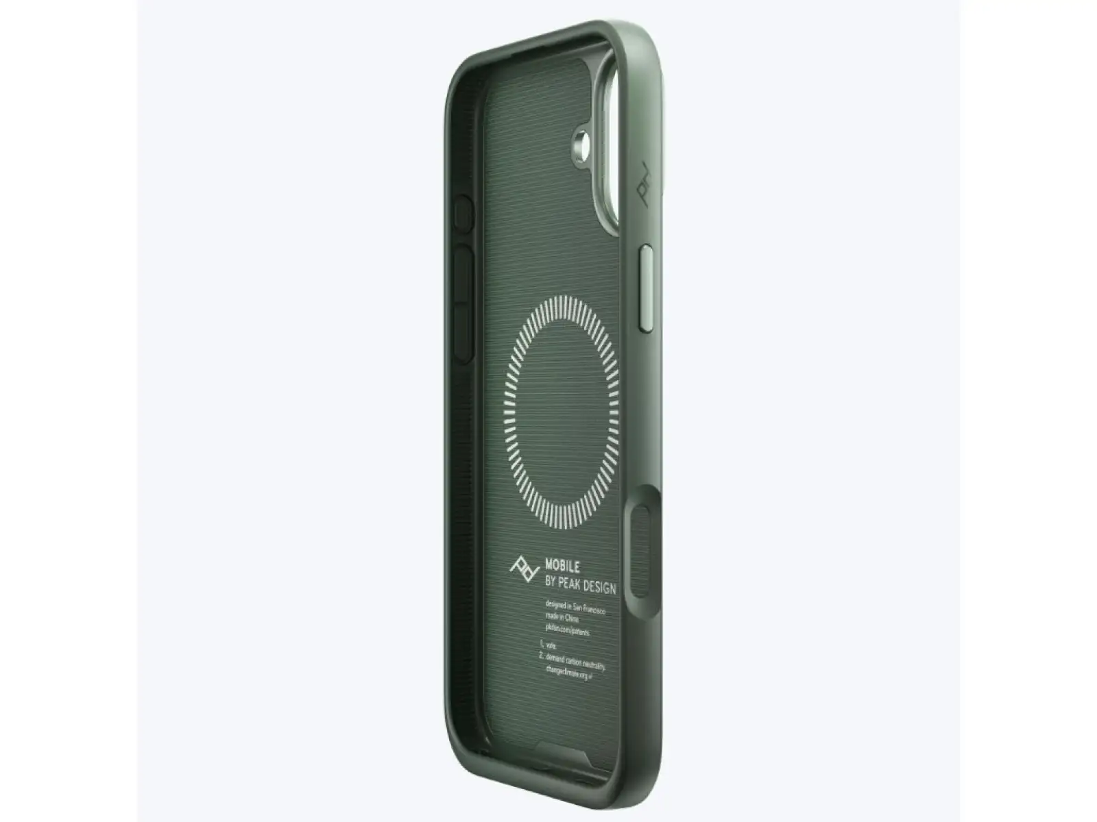 Peak Design Mobile Everyday Fabric Case iPhone 16 Plus case Sage