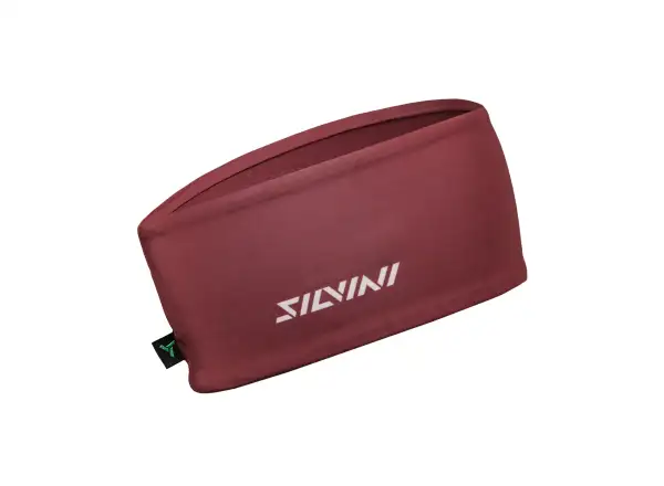 Silvini Rodella headband Merlot/Cloud