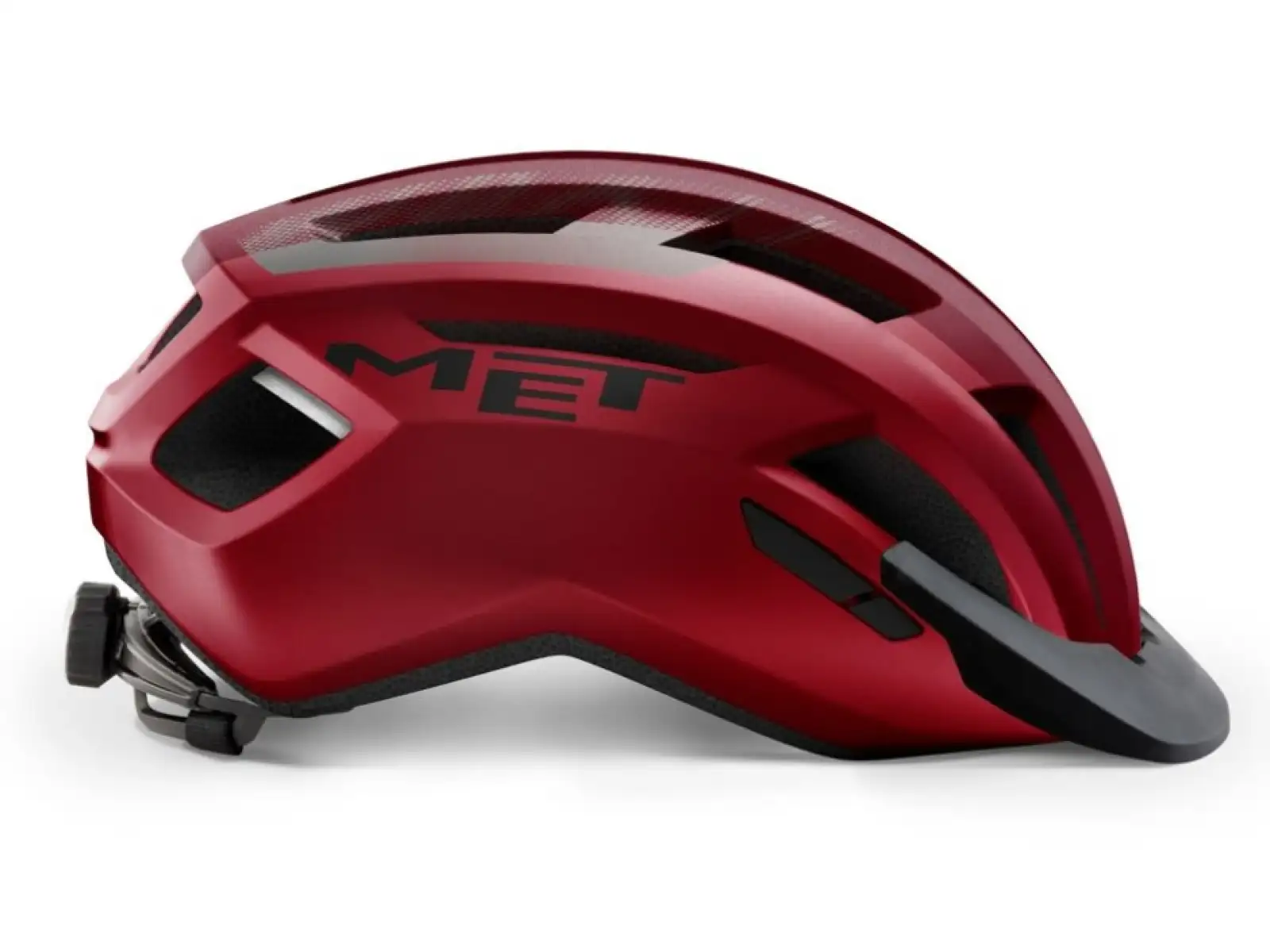 MET ALLROAD helmet red/black matte