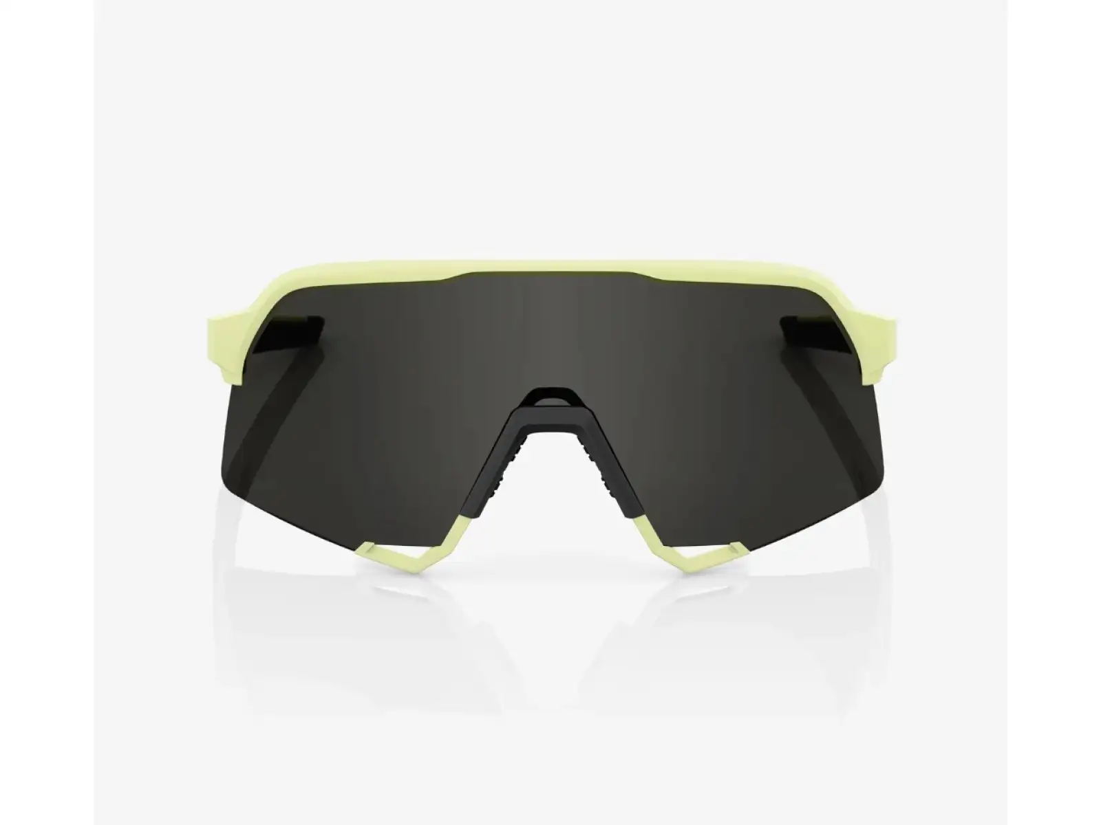 100% S3 Sports Soft Tact Glow/Black Mirror Sunglasses