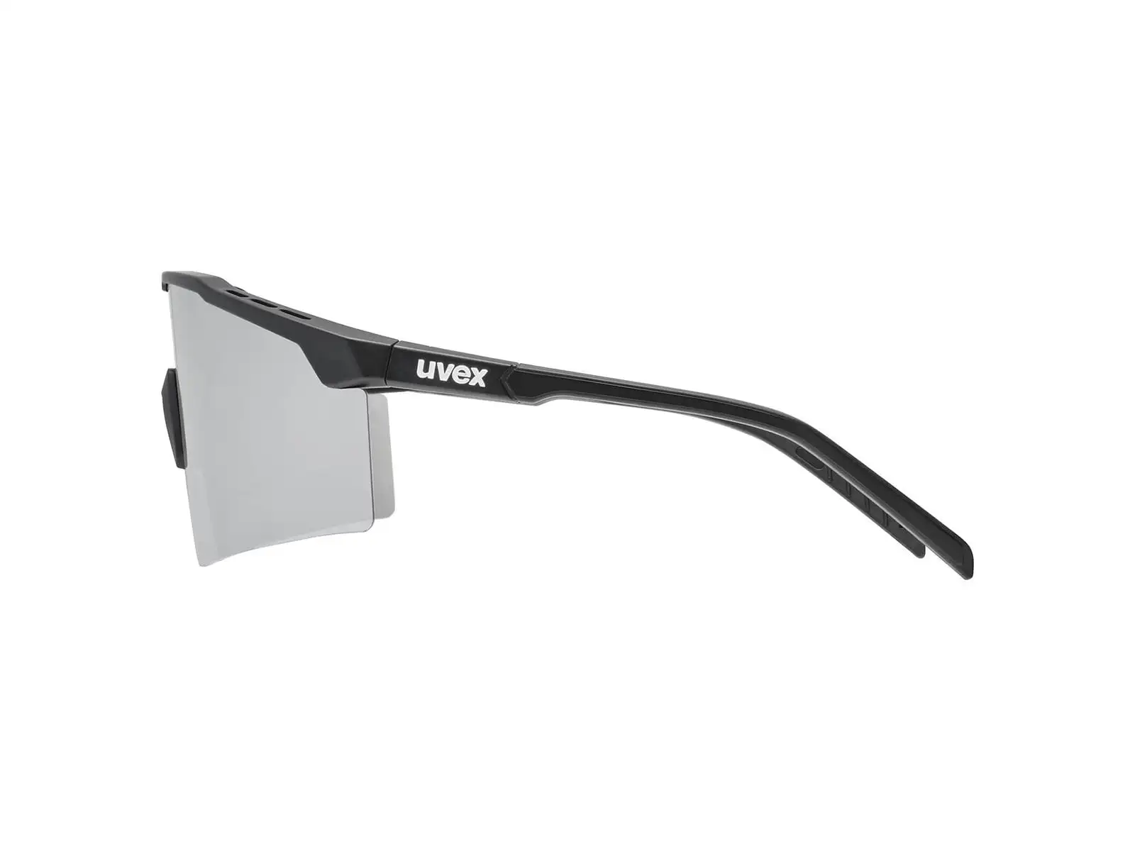 Uvex Flowline sport glasses Black Matt/Mir.Silver