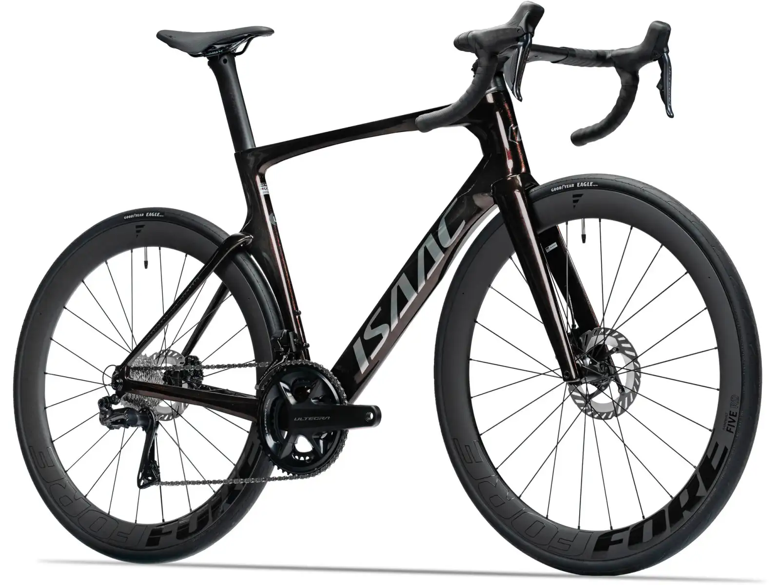 Isaac Meson DuraAce Di2 road bike Ruby Red