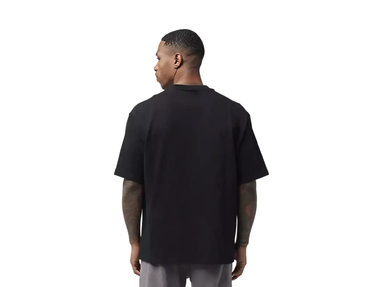 Fox Wordmark men's T-shirt short sleeve Black