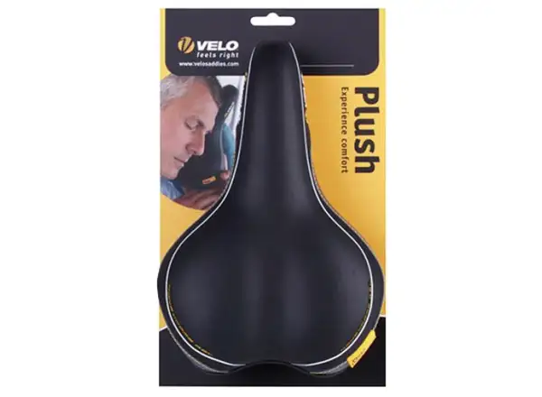 Velo Plush honeycomb gel saddle