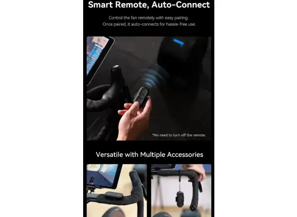 Cycplus F1 electronically controlled fan