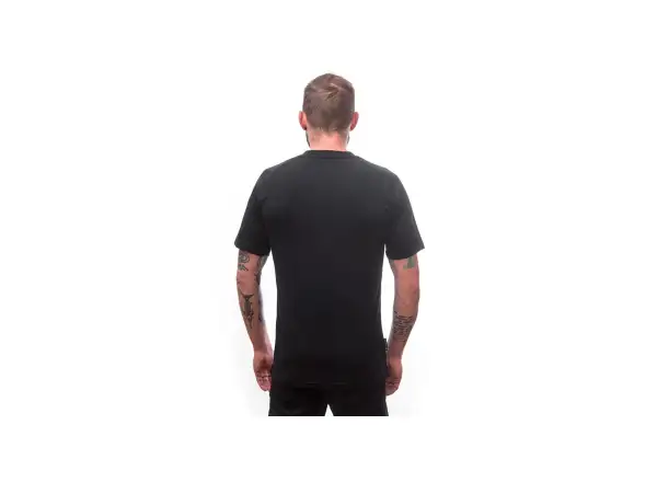 Sensor Merino Air PT Locate men's shirt short sleeve Black