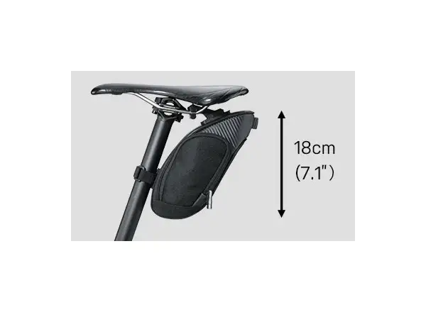 Topeak Mondo Pack saddlebag 1.2 l black