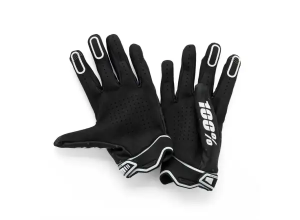 100% Ridefit men's gloves Black