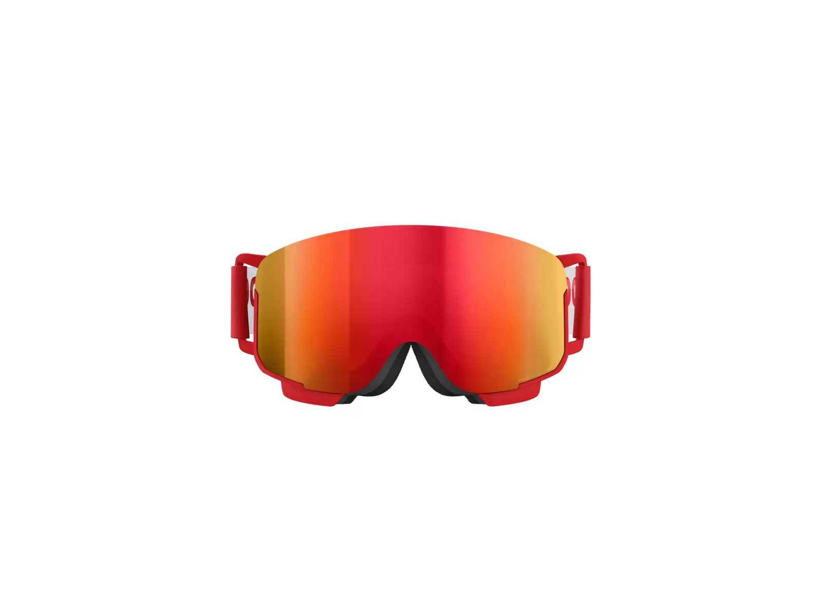 POC Nexal Mid ski goggles Prismane Red/Partly Sunny Red