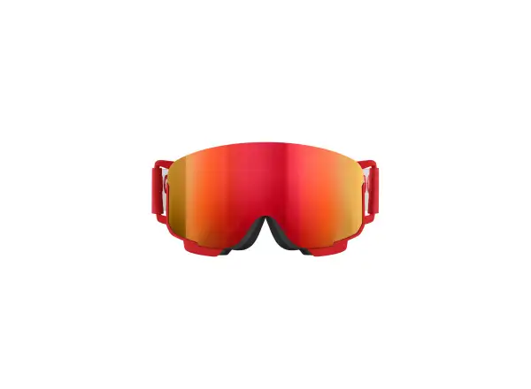POC Nexal Mid ski goggles Prismane Red/Partly Sunny Red