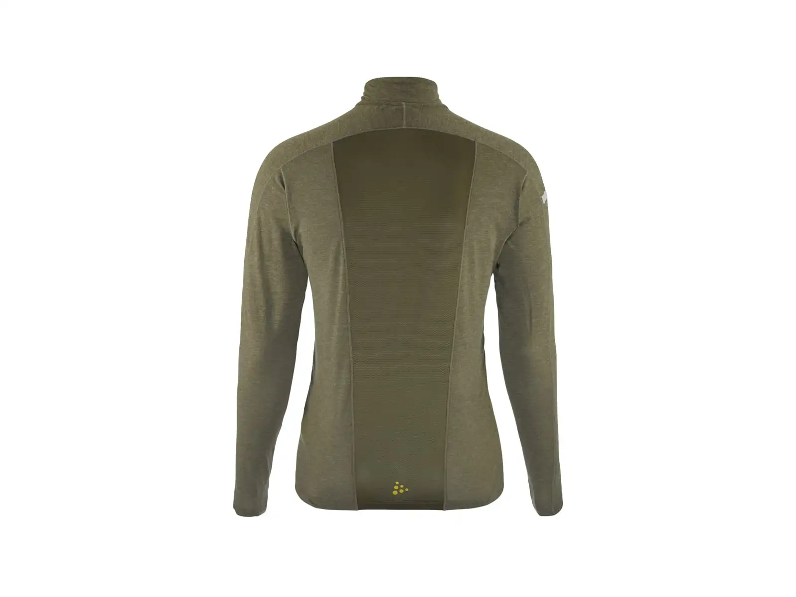 Craft ADV SubZ Wool men's running shirt long sleeve green